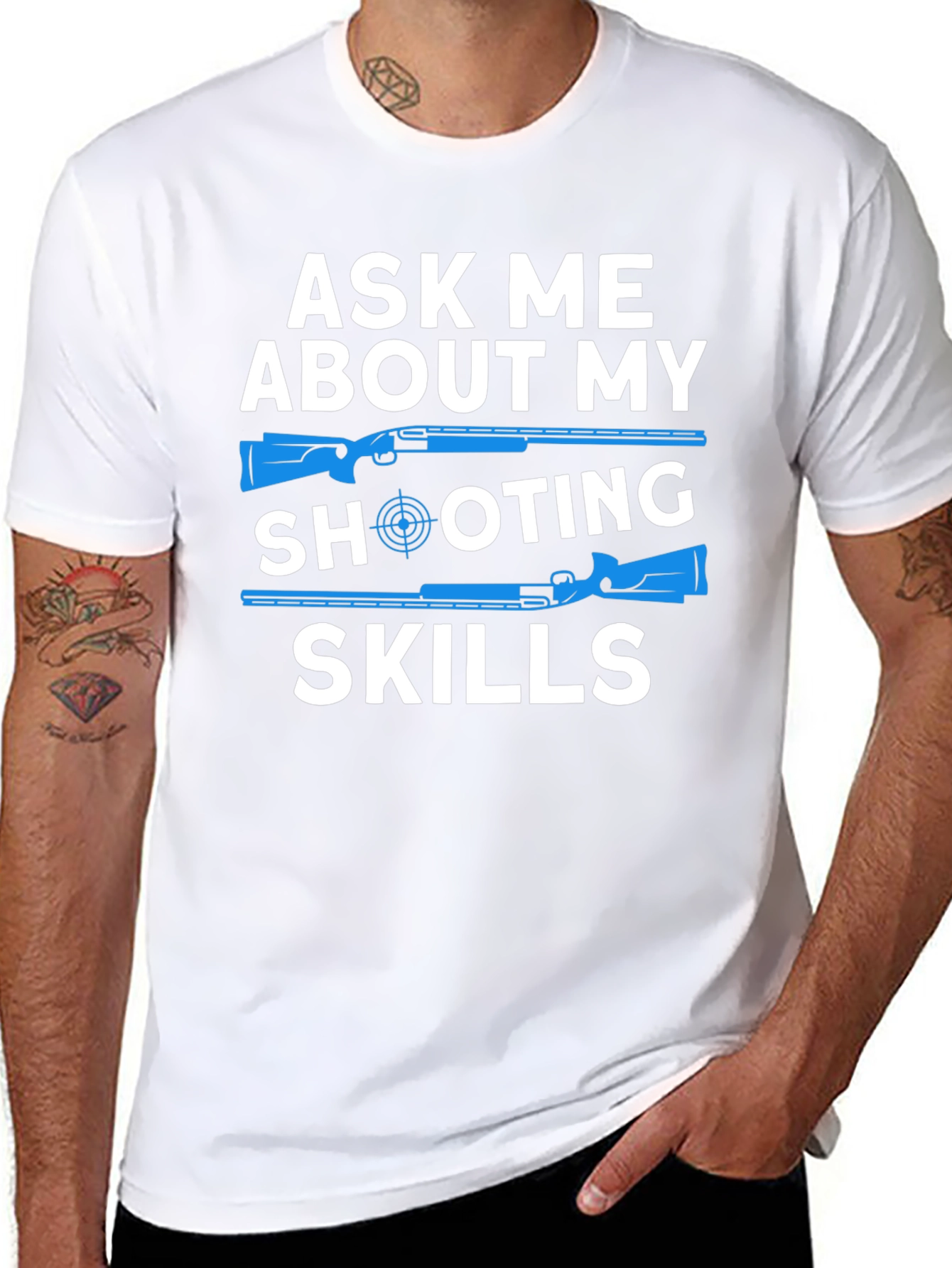 Ask Me About My Shooting Skills T-Shirt
