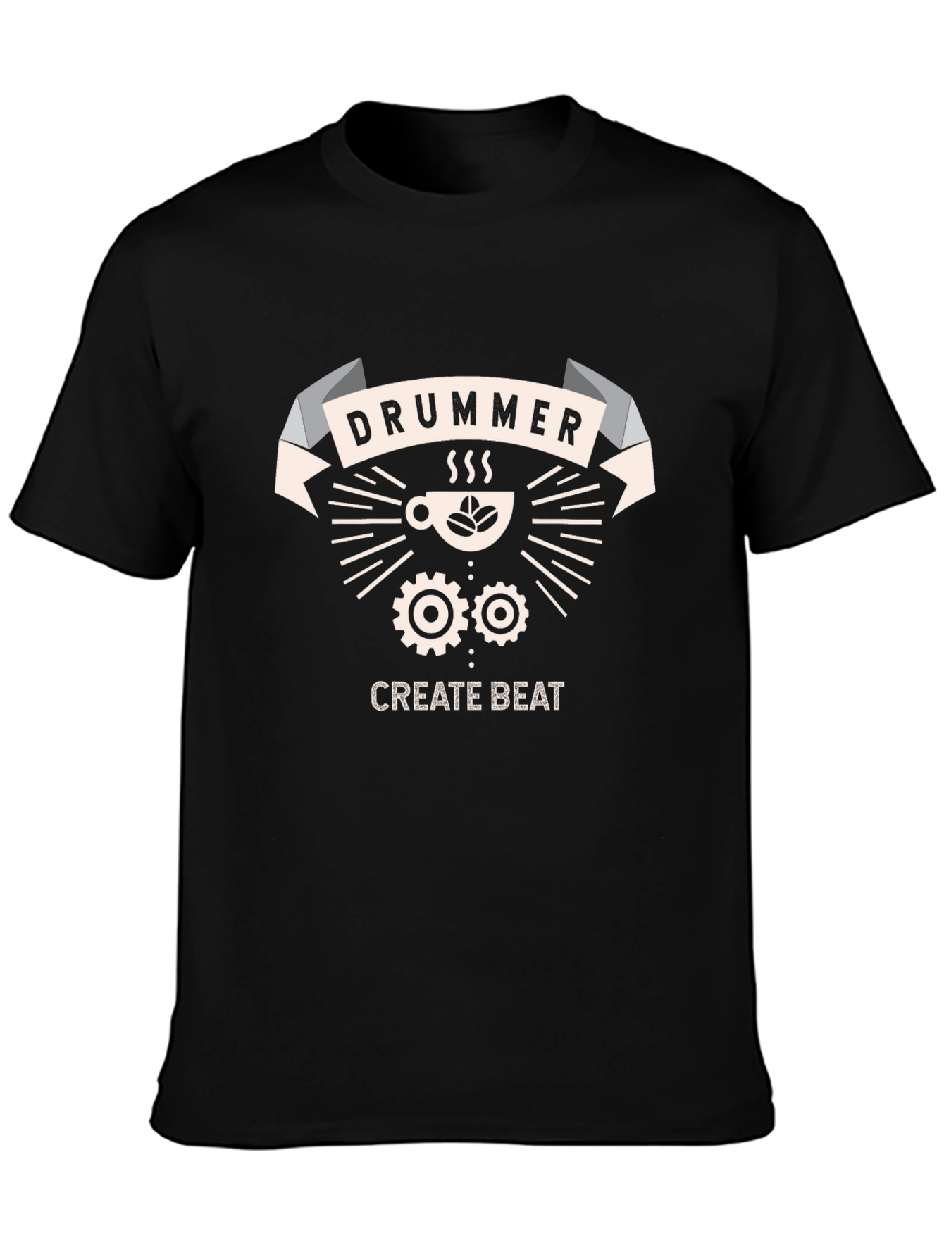 Drummer Coffee Beat T-Shirt