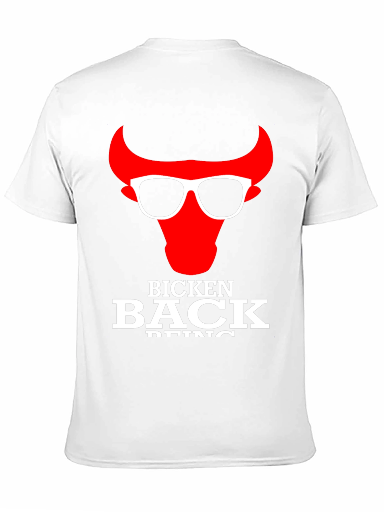 Bicken Back Being Cool Bull T-Shirt