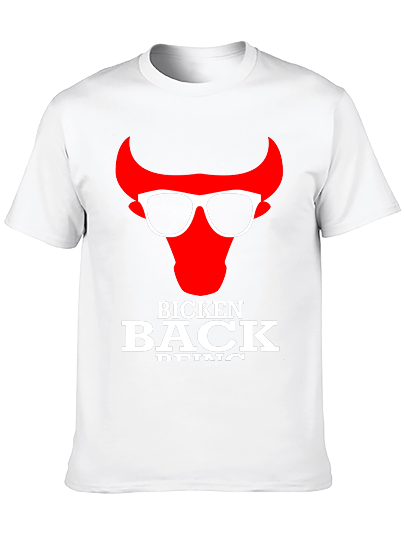 Bicken Back Being Cool Bull T-Shirt