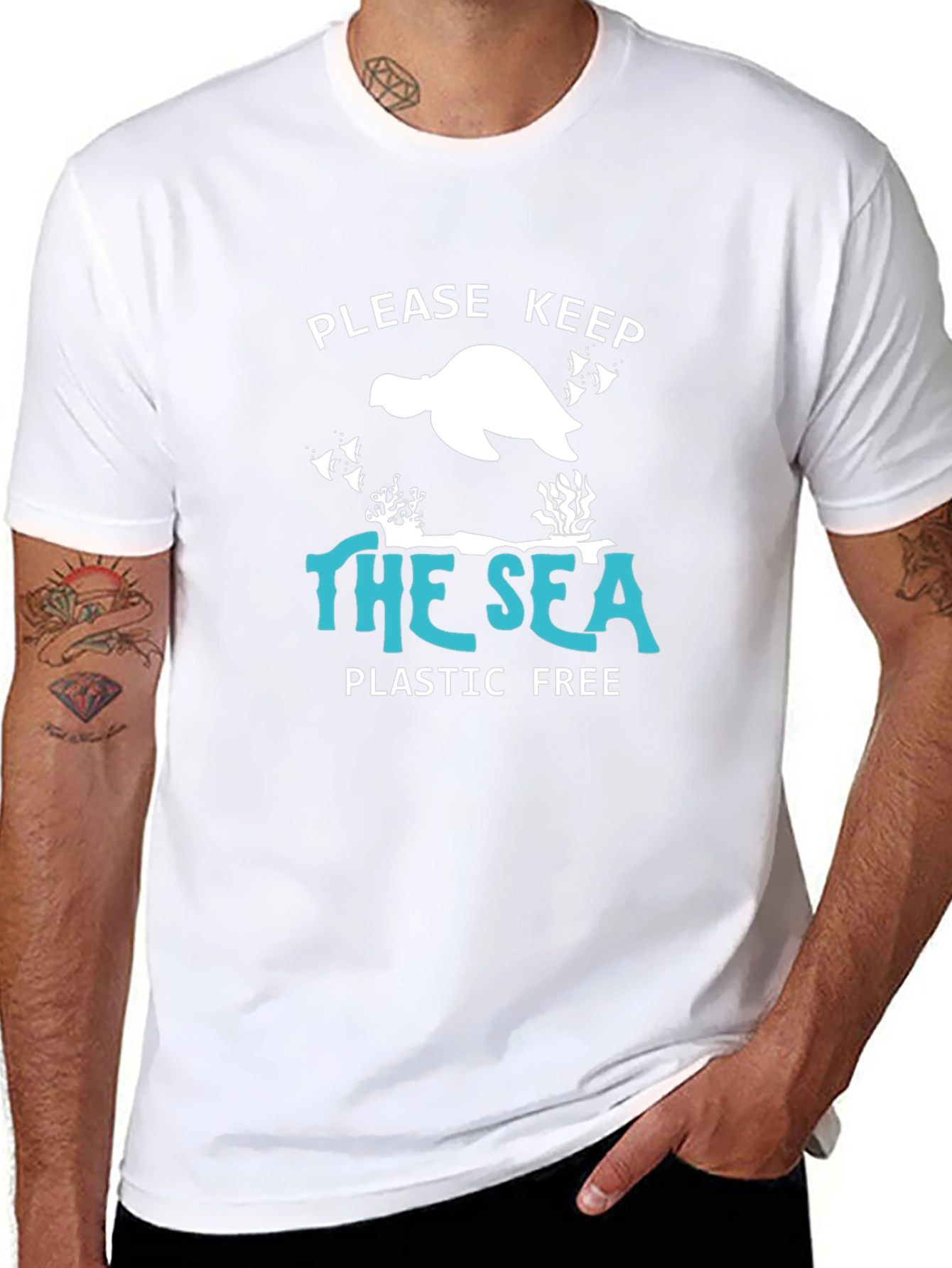 Keep the Sea Plastic Free Graphic Tee