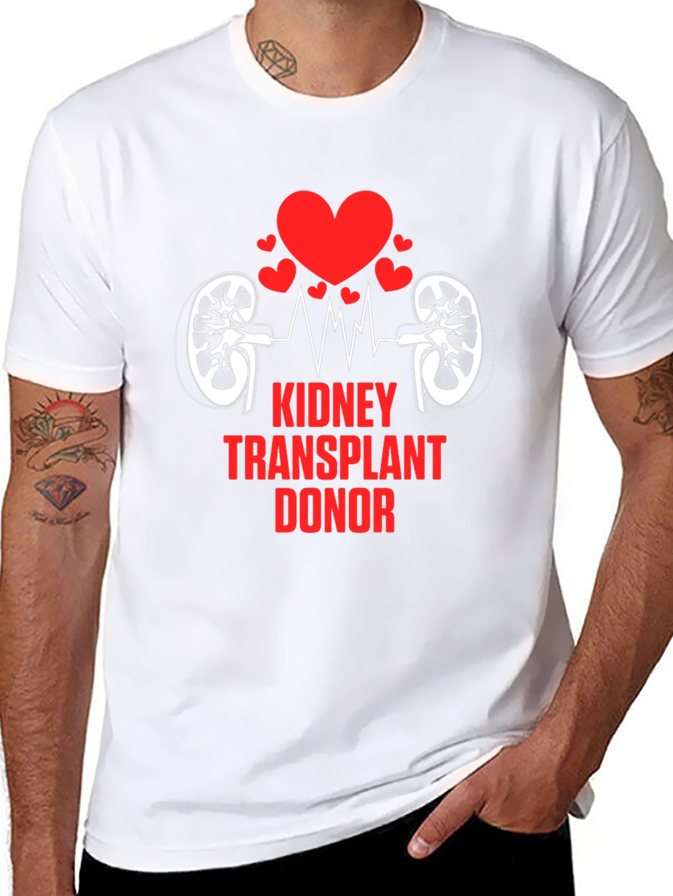 Kidney Transplant Donor Graphic T-Shirt