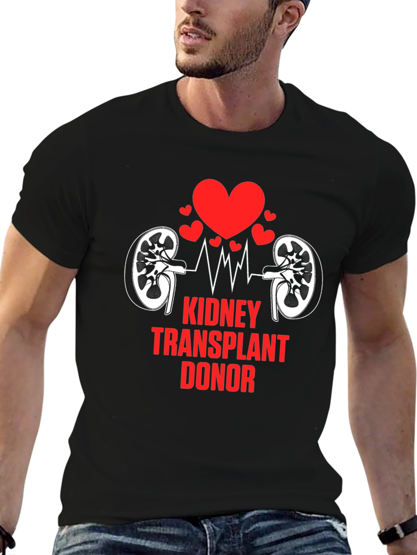 Kidney Transplant Donor Graphic T-Shirt