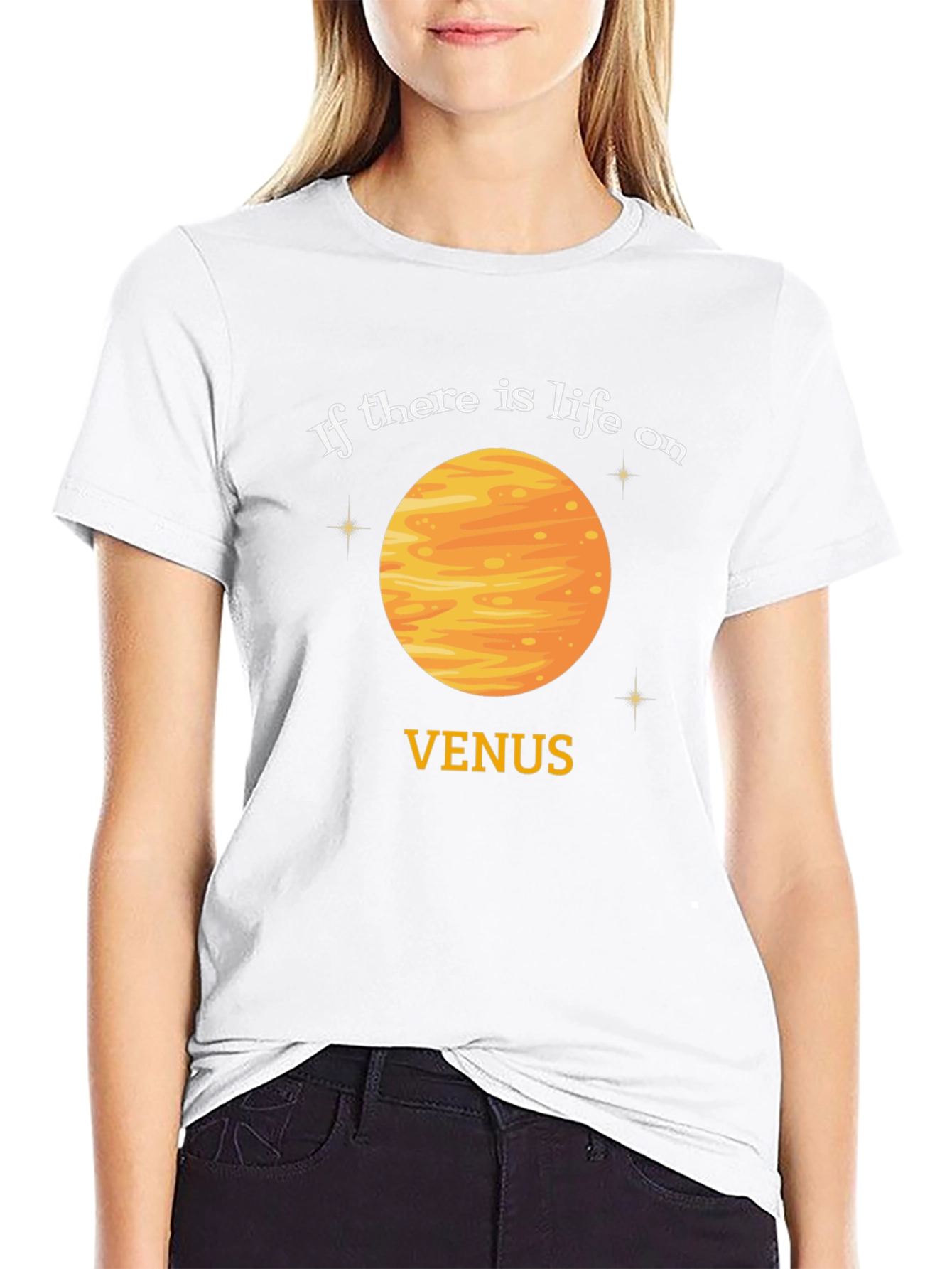 Venus Planet Graphic T-Shirt