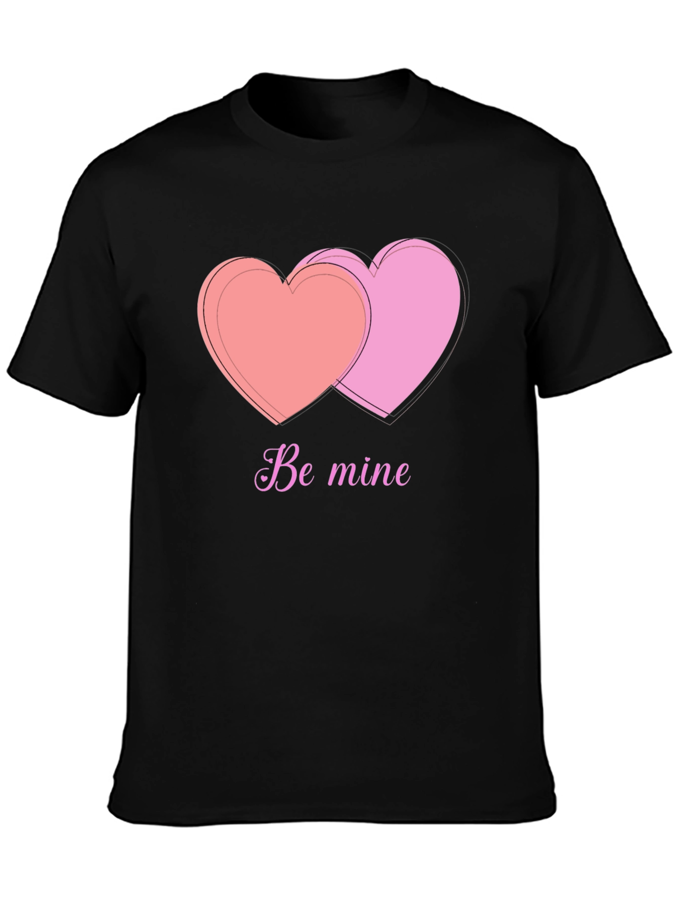 Be Mine Graphic Tee - Valentines Day Heart Shirt