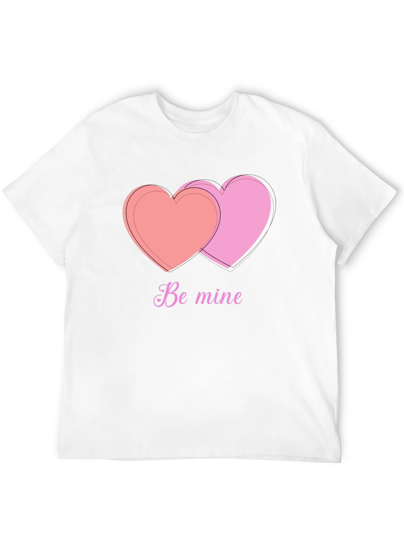 Be Mine Graphic Tee - Valentines Day Heart Shirt
