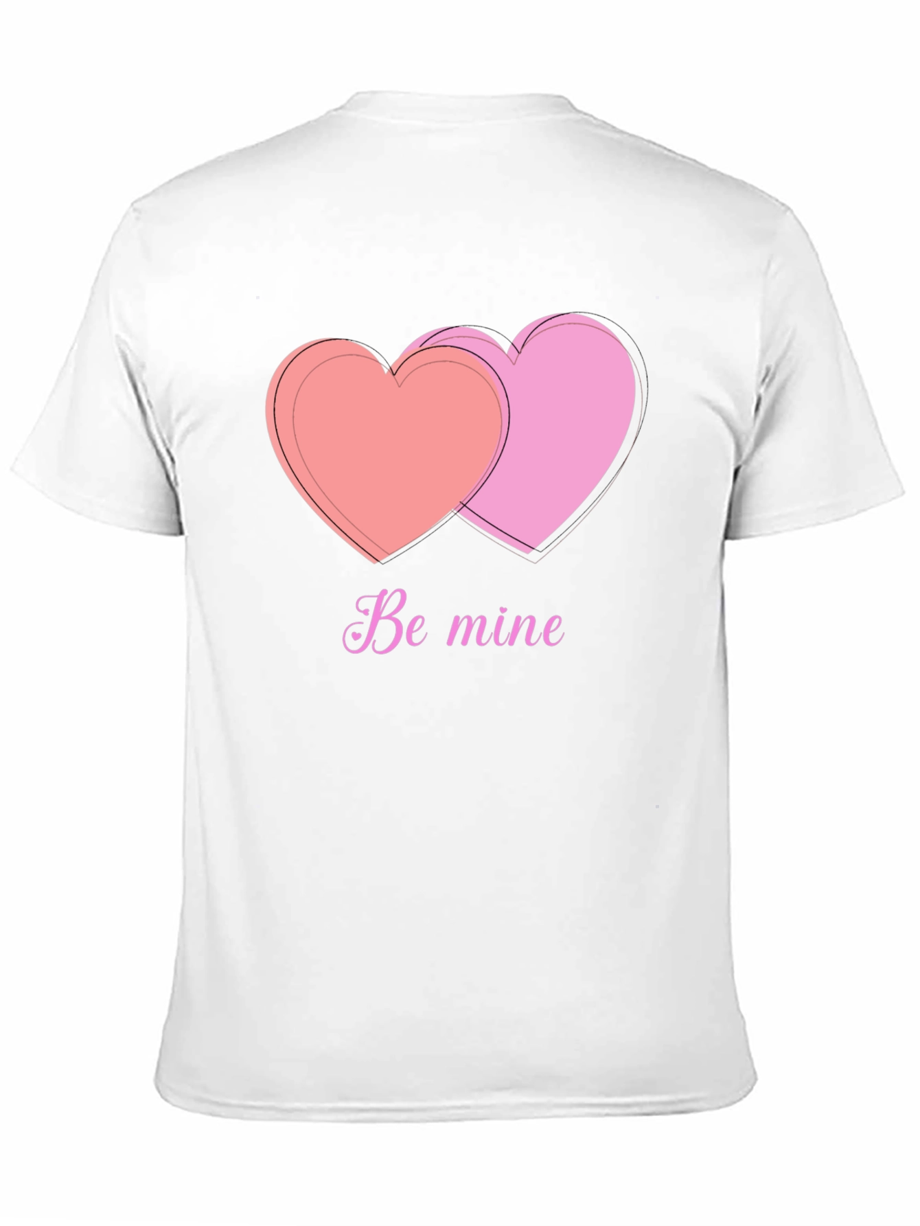 Be Mine Graphic Tee - Valentines Day Heart Shirt