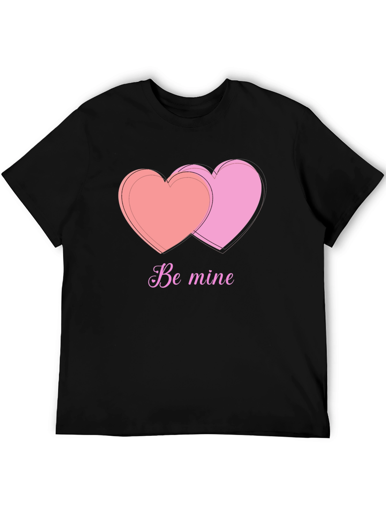 Be Mine Graphic Tee - Valentines Day Heart Shirt