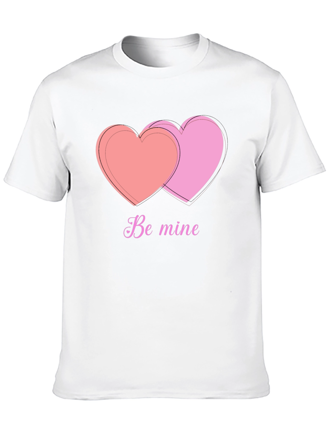 Be Mine Graphic Tee - Valentines Day Heart Shirt