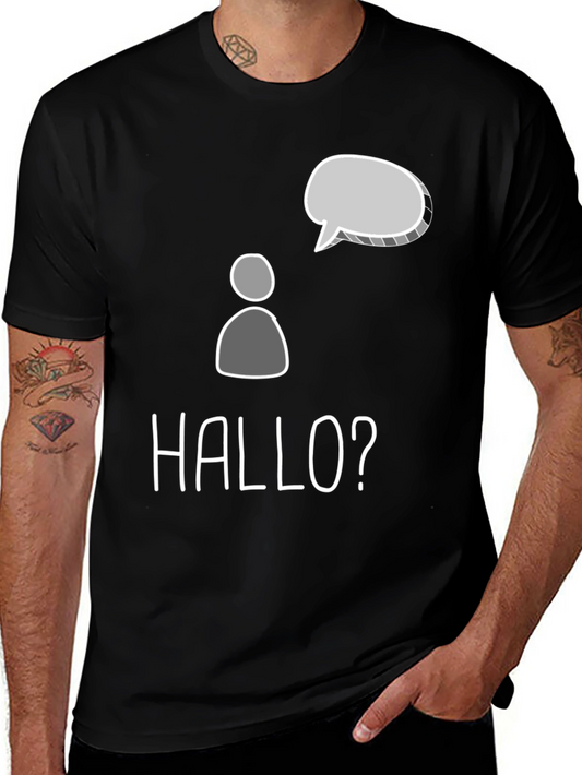 Hallo? Funny German T-Shirt