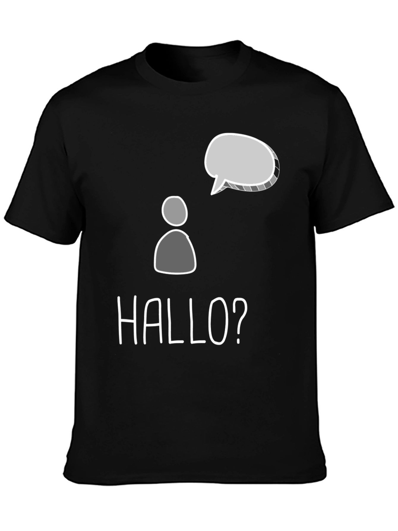 Hallo? Funny German T-Shirt