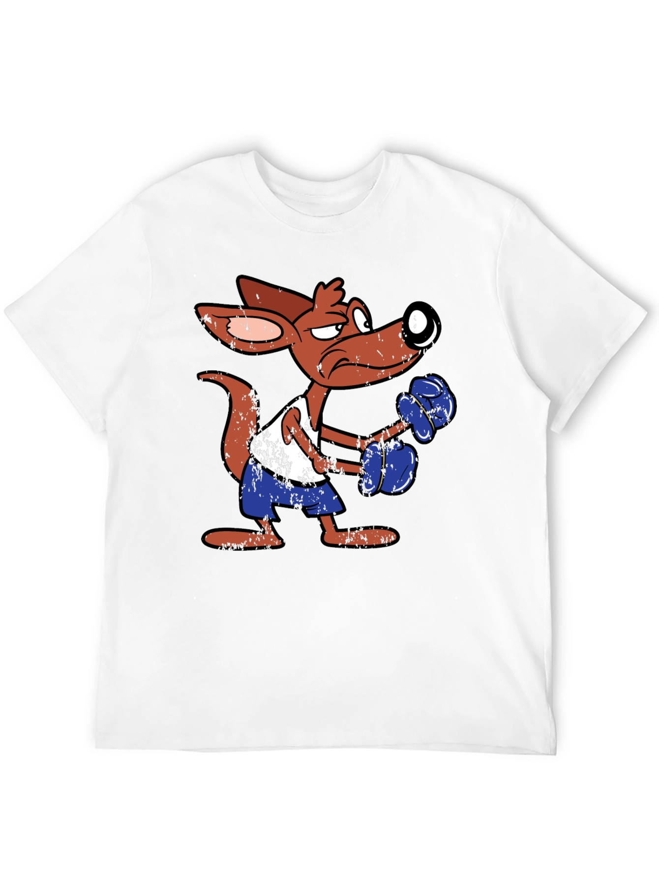 Boxing Kangaroo Graphic T-Shirt