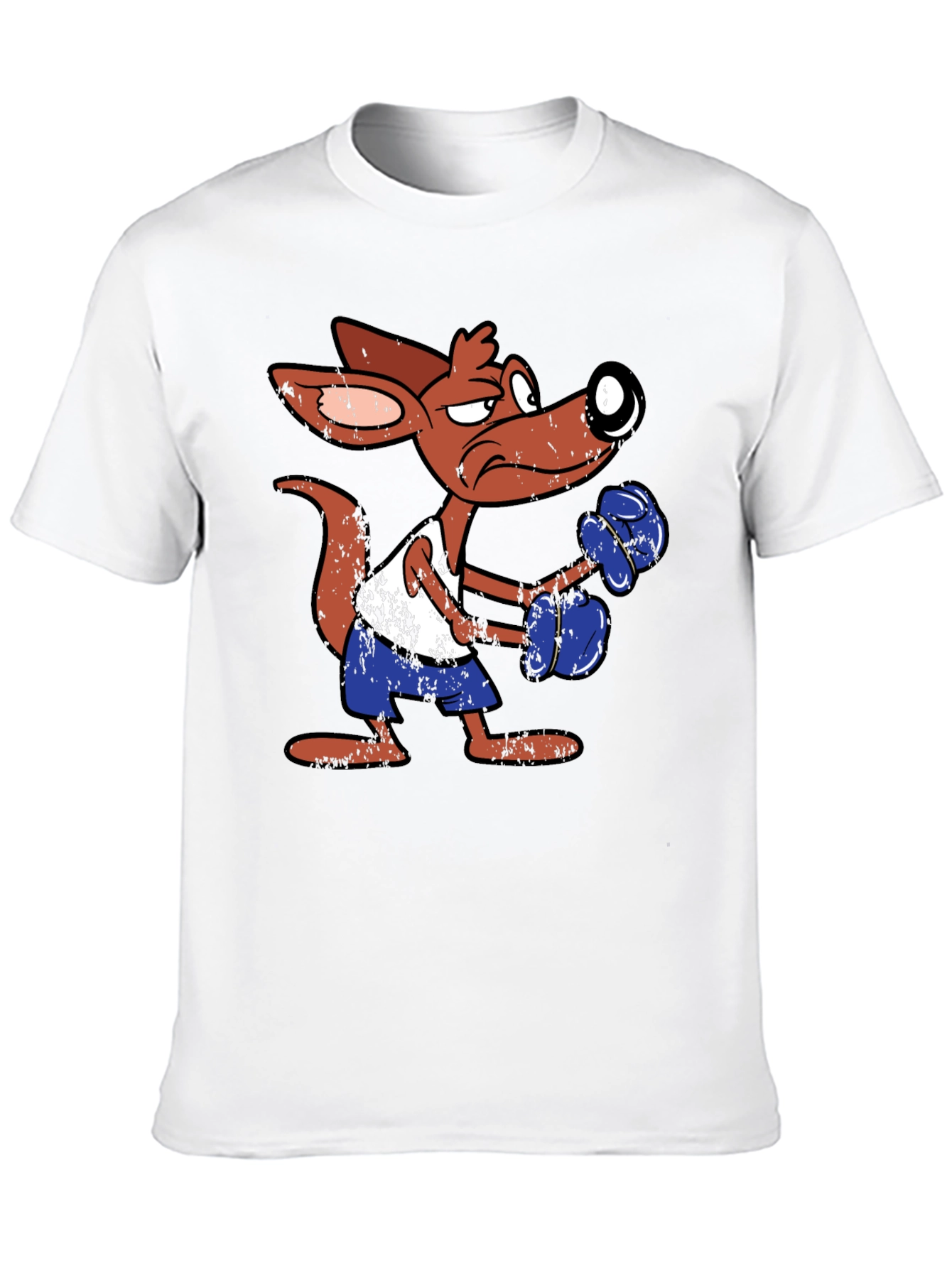 Boxing Kangaroo Graphic T-Shirt