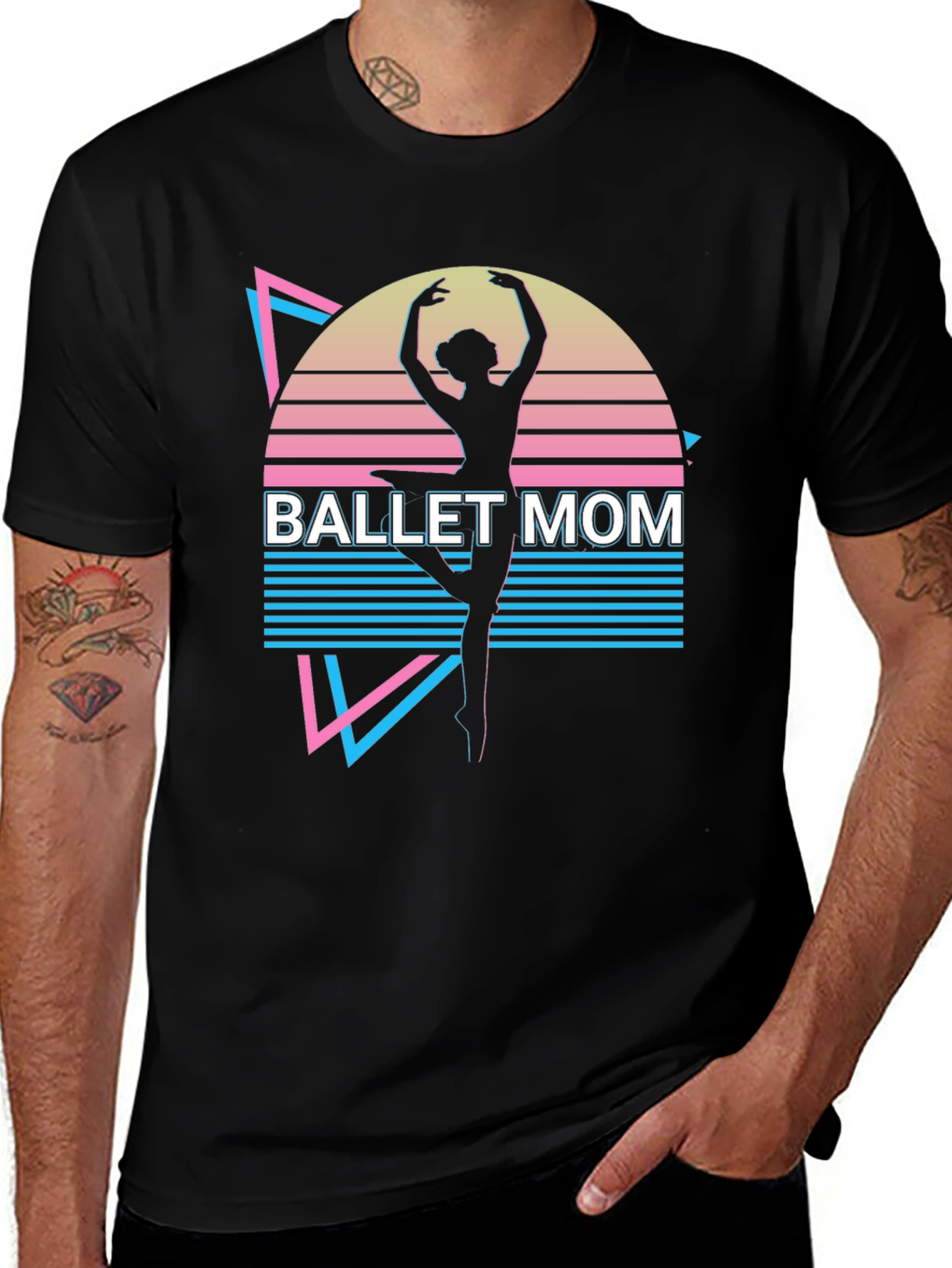 Ballet Mom Retro T-Shirt