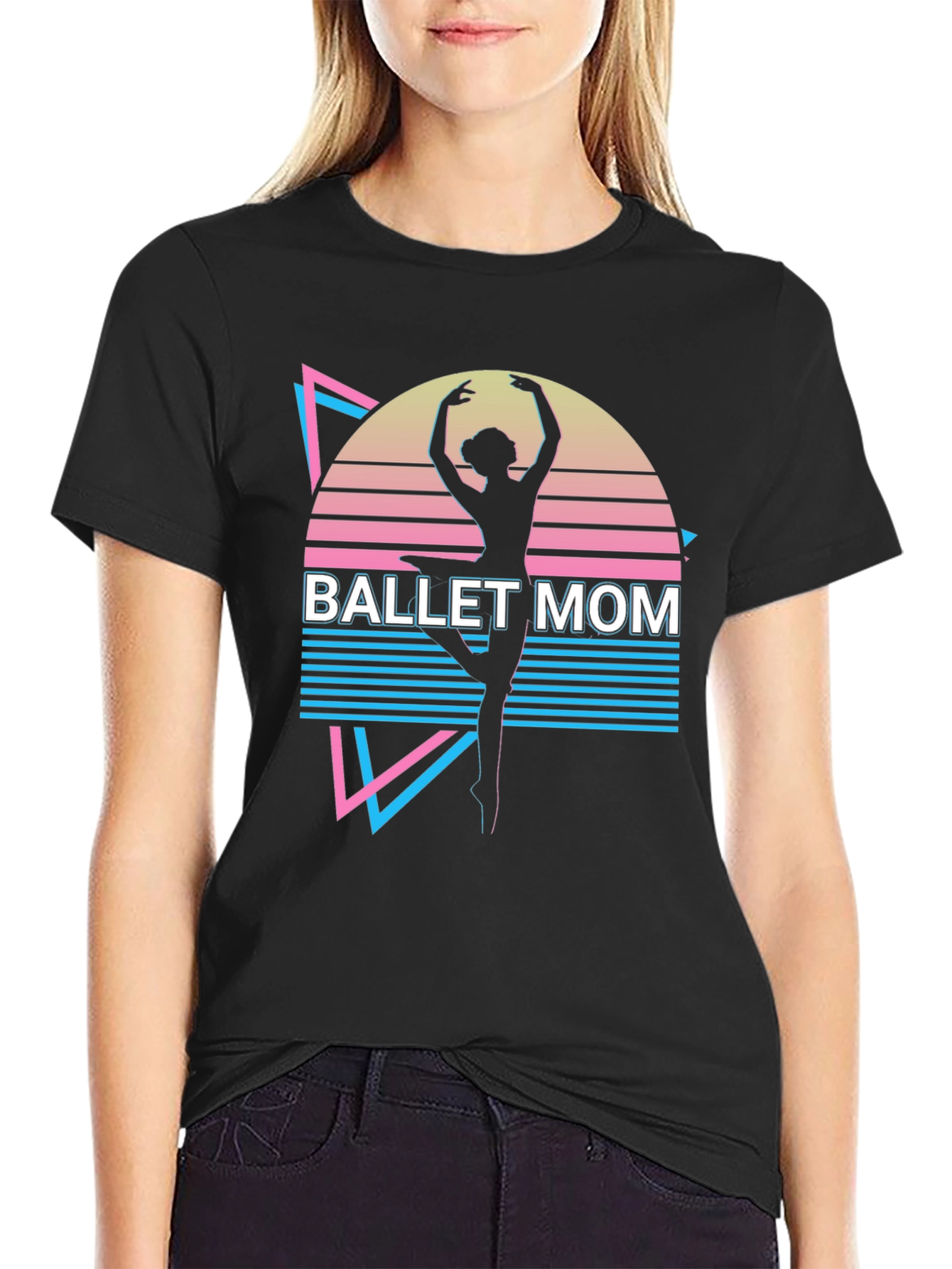 Ballet Mom Retro T-Shirt