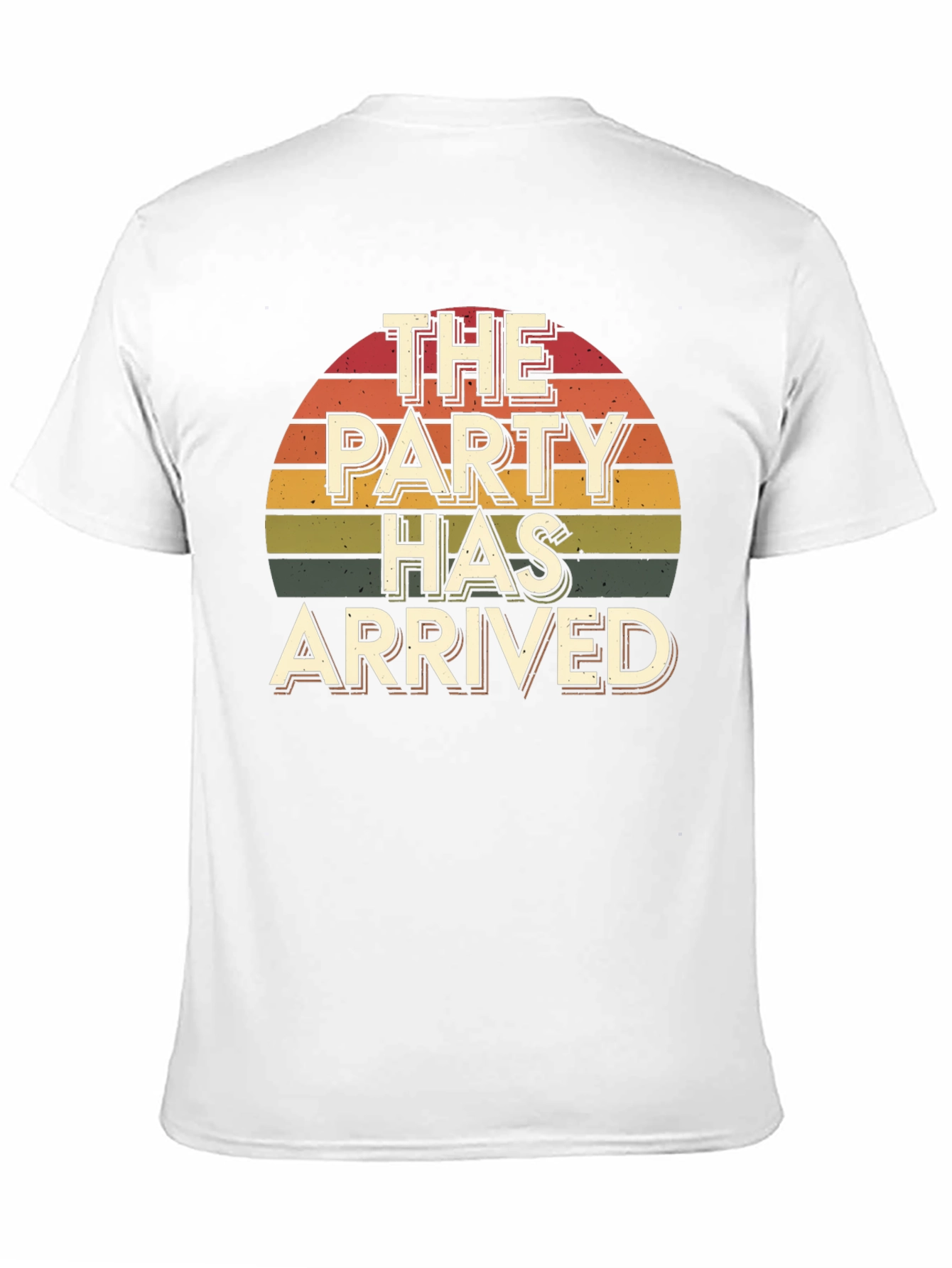 The Party Has Arrived Retro Graphic T-Shirt