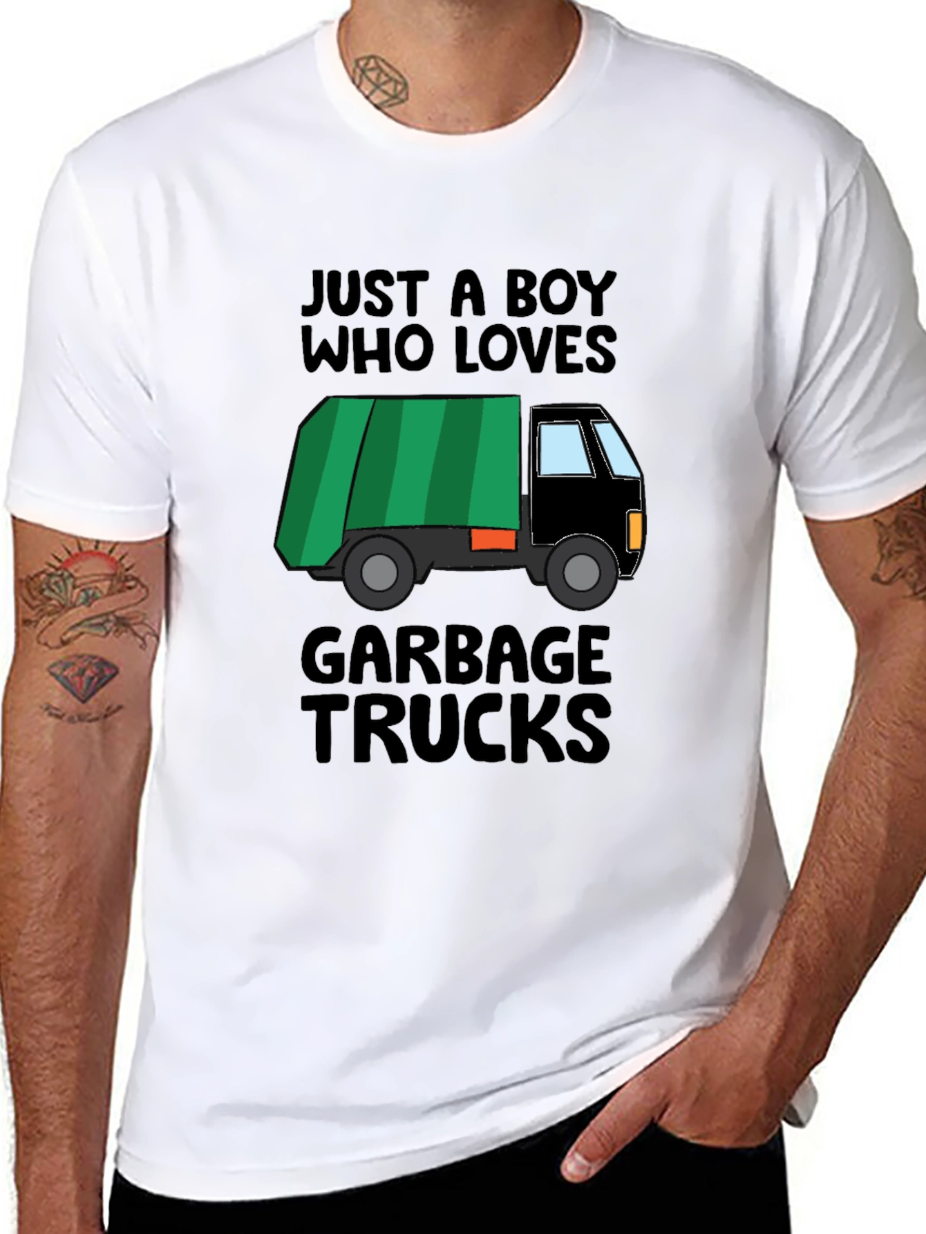 Boys Garbage Truck T-Shirt