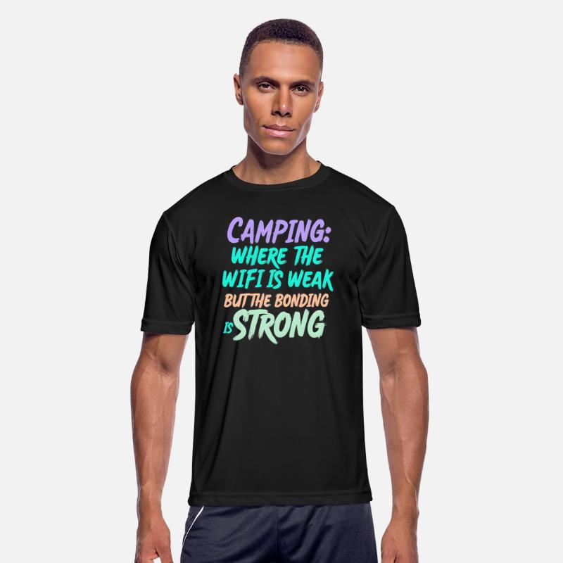 Camping Where the WiFi Is Weak but the Bonding