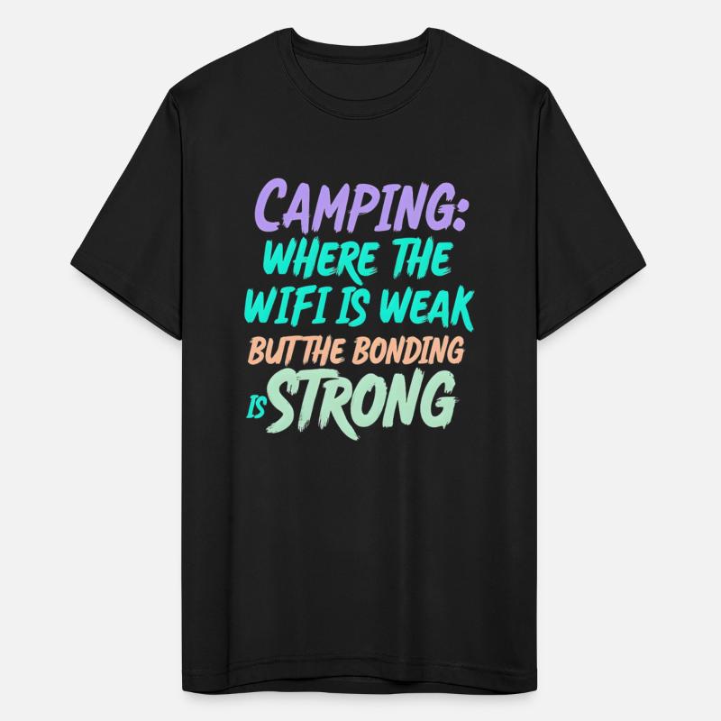 Camping Where the WiFi Is Weak but the Bonding