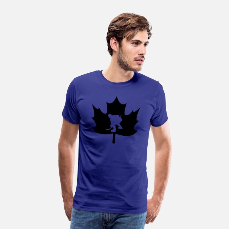 Canada maple leaf ice hockey logo
