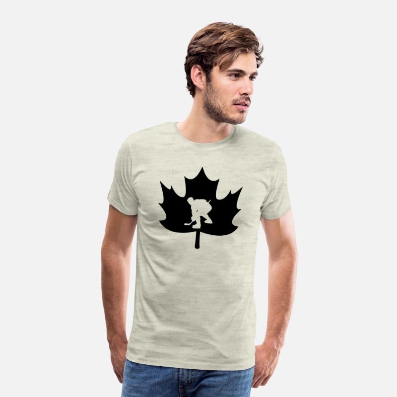 Canada maple leaf ice hockey logo