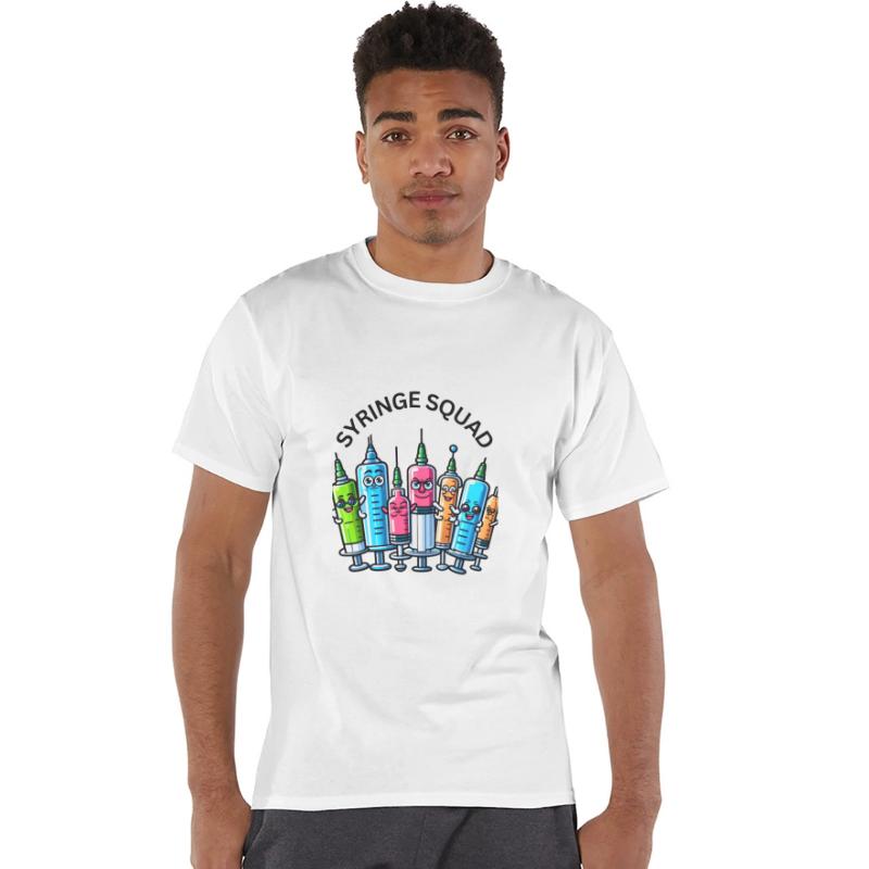 Cartoons Syringes Design