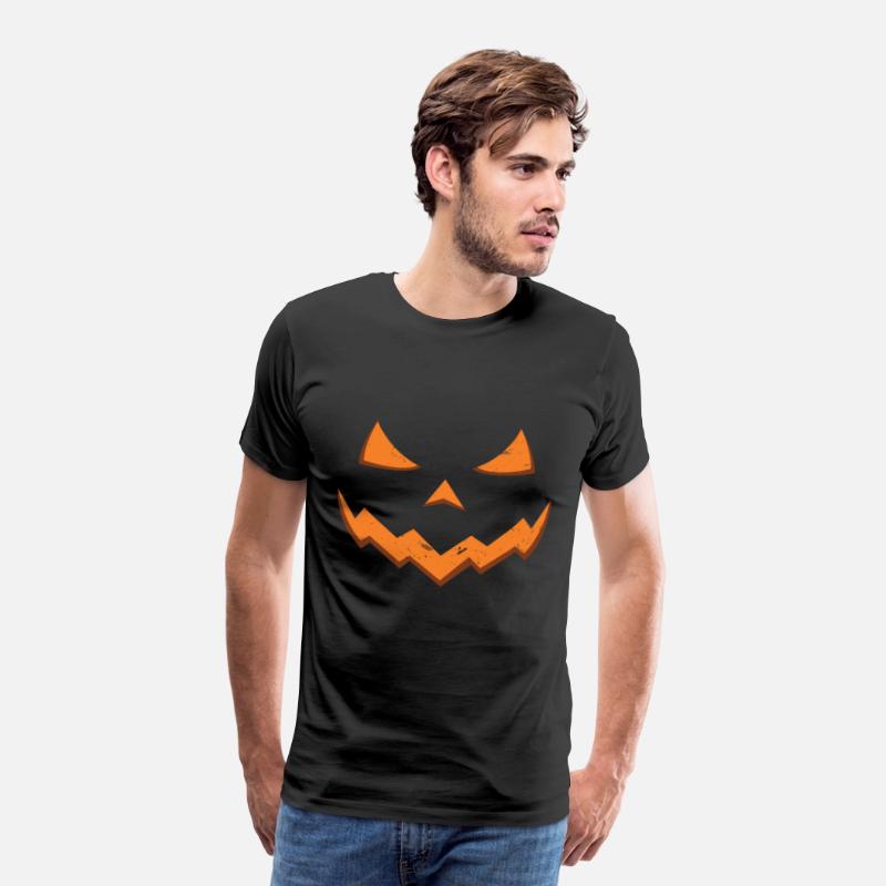 Carved Pumpkin Head Face Lazy Halloween Pumpkin