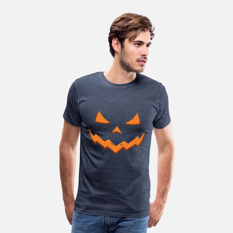 Carved Pumpkin Head Face Lazy Halloween Pumpkin