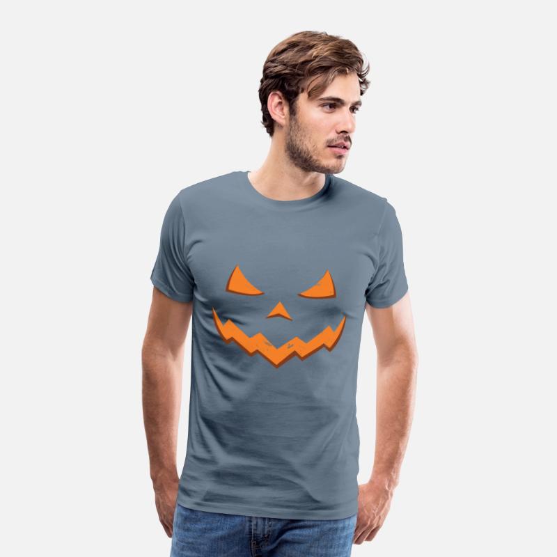 Carved Pumpkin Head Face Lazy Halloween Pumpkin