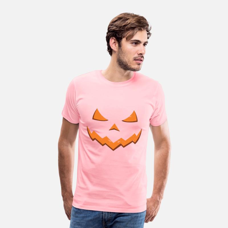Carved Pumpkin Head Face Lazy Halloween Pumpkin
