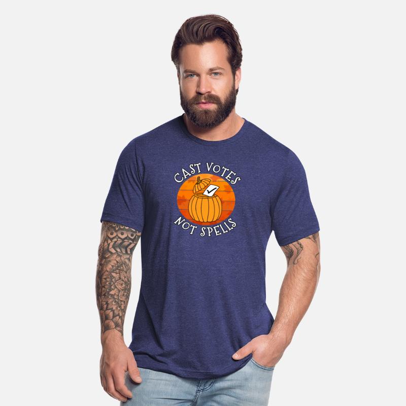 Cast Votes Not Spells Midterm Elections Pumpkin
