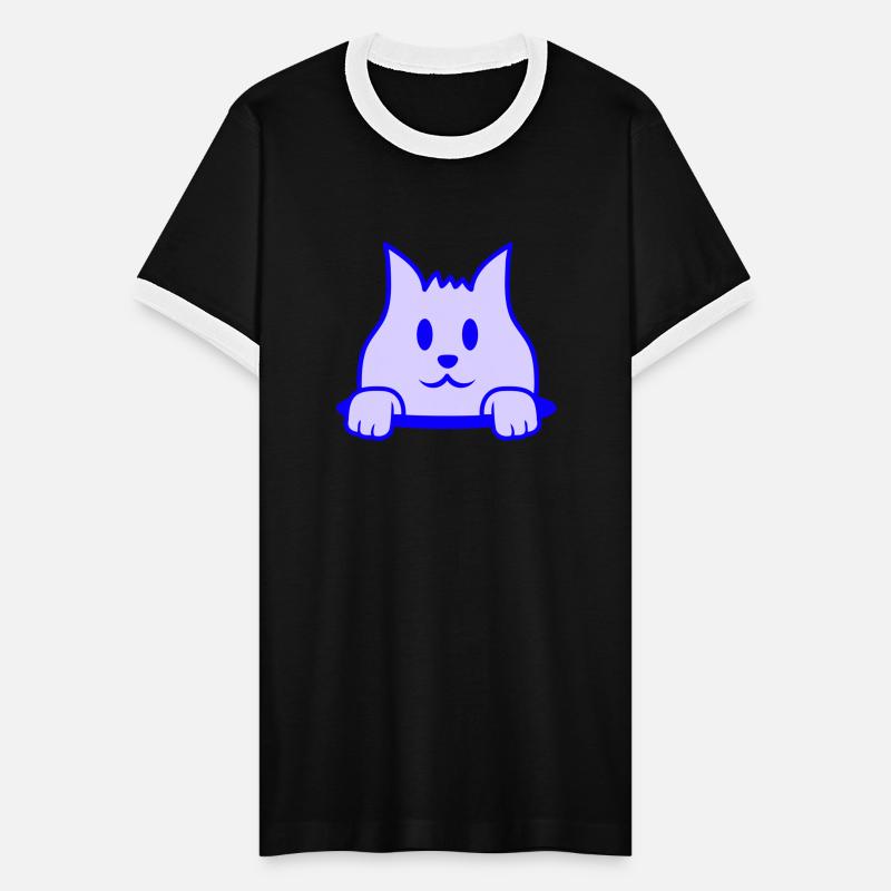 Cat Looks Nice Out From Ground Hole Happy Smiling