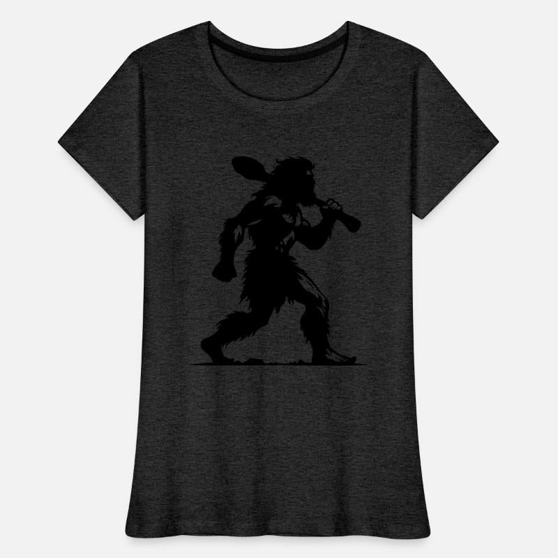Caveman Silhouette Club Art