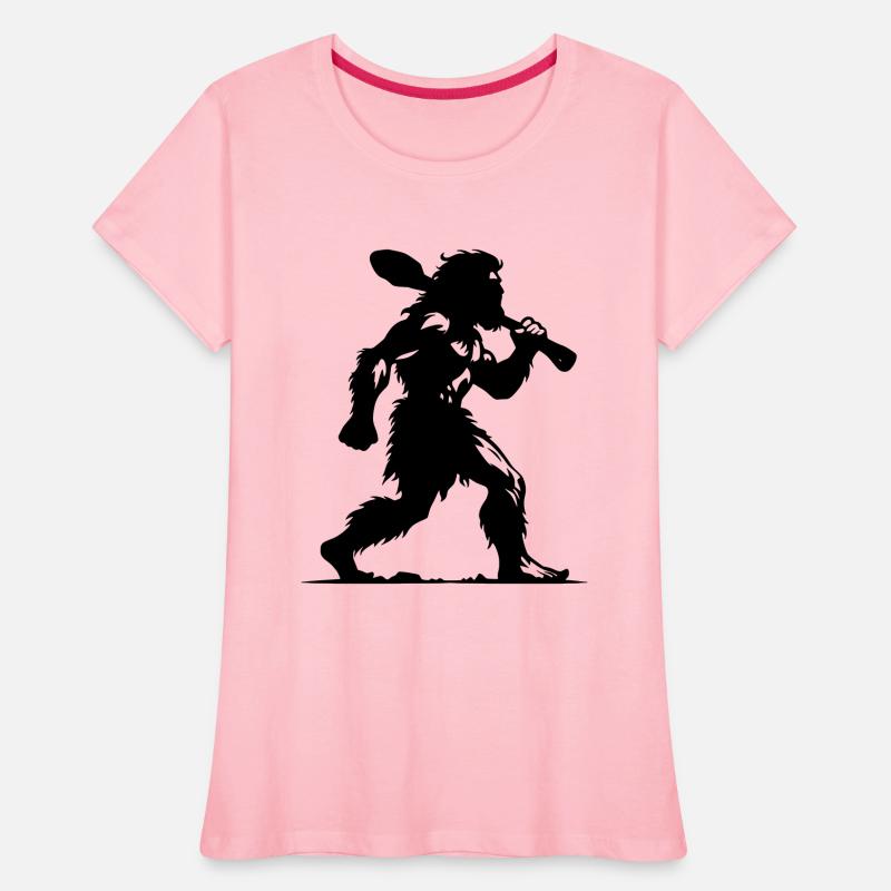 Caveman Silhouette Club Art