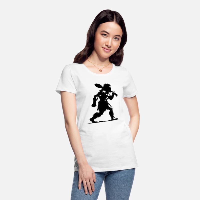 Caveman Silhouette Club Art