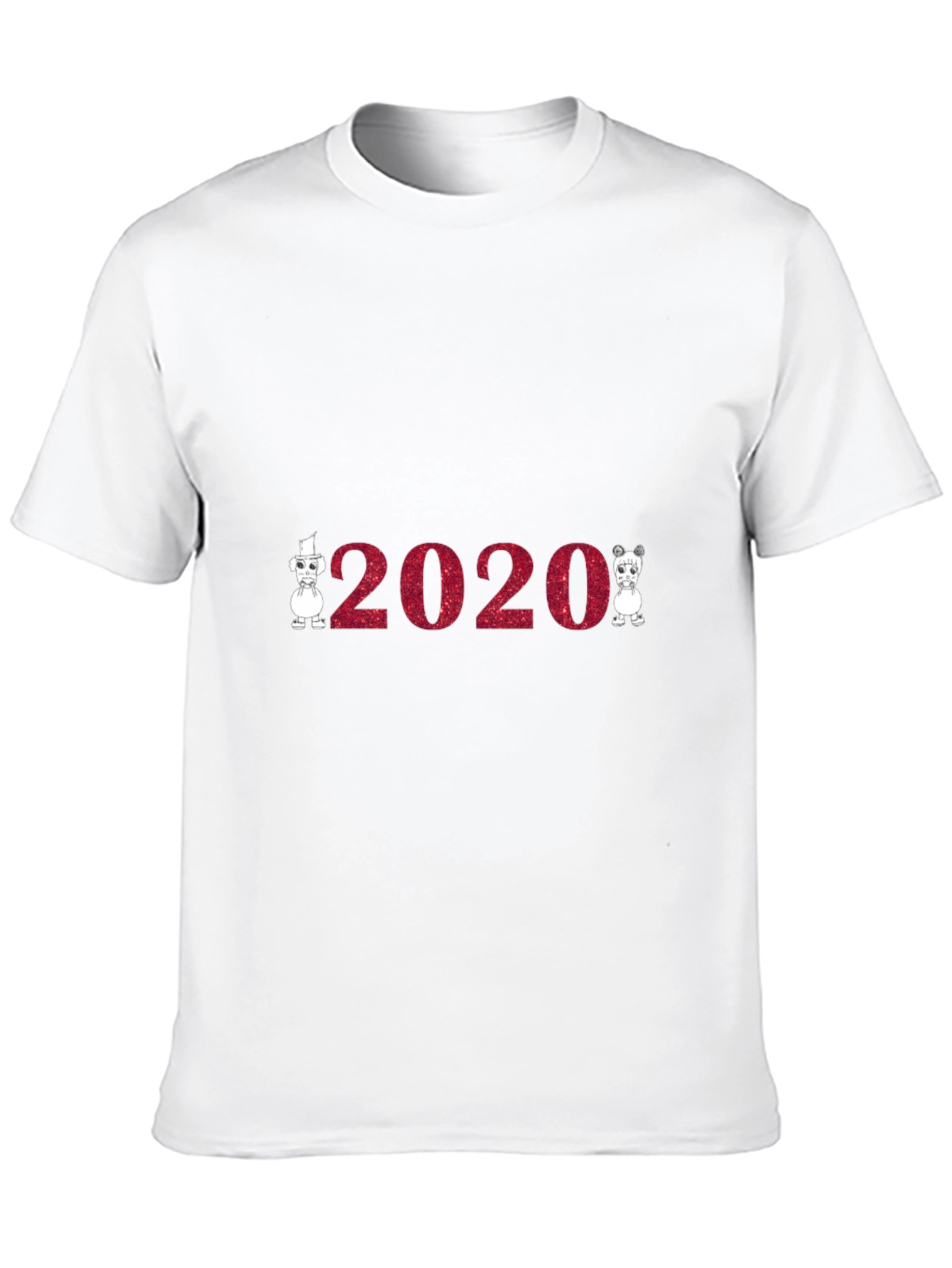 Festive 2020 Graphic Tee - Black