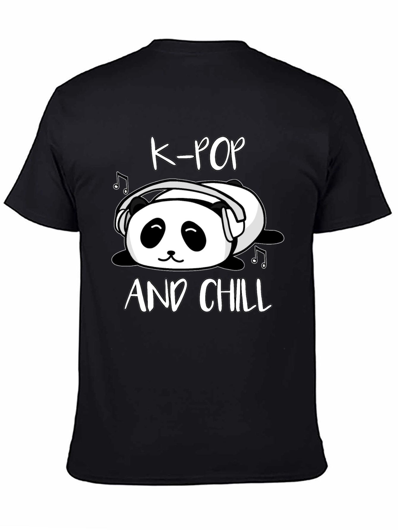 K-Pop and Chill Panda T-Shirt