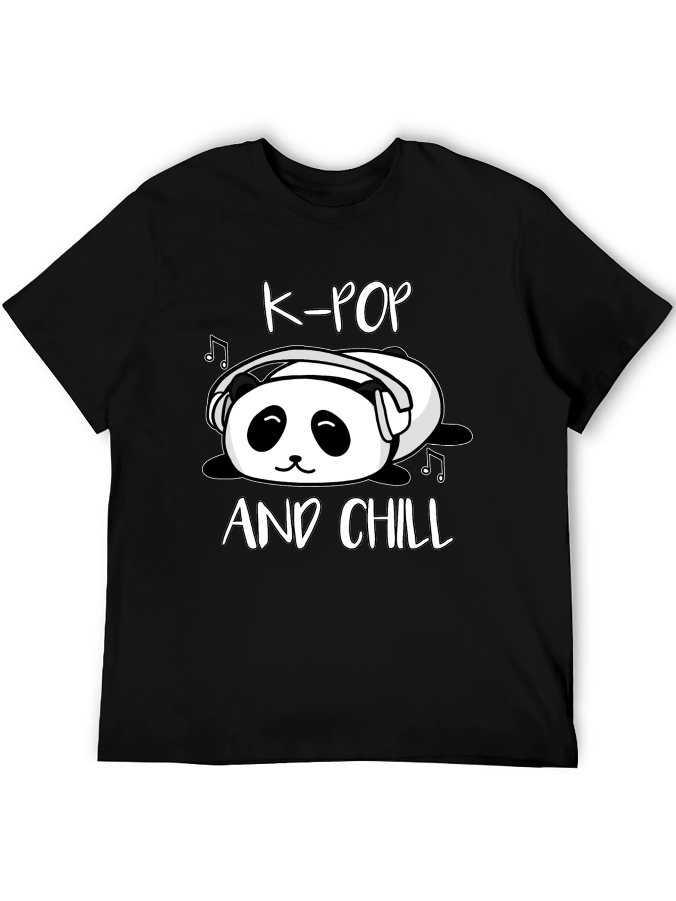 K-Pop and Chill Panda T-Shirt