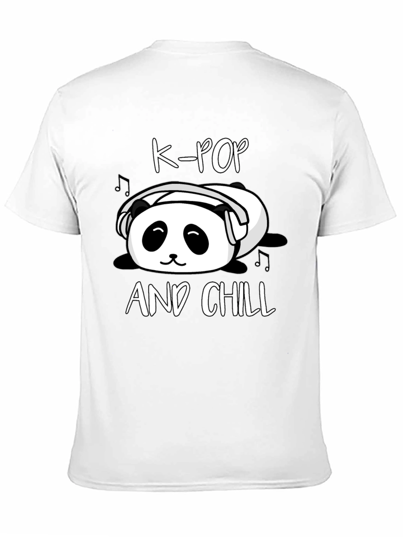 K-Pop and Chill Panda T-Shirt