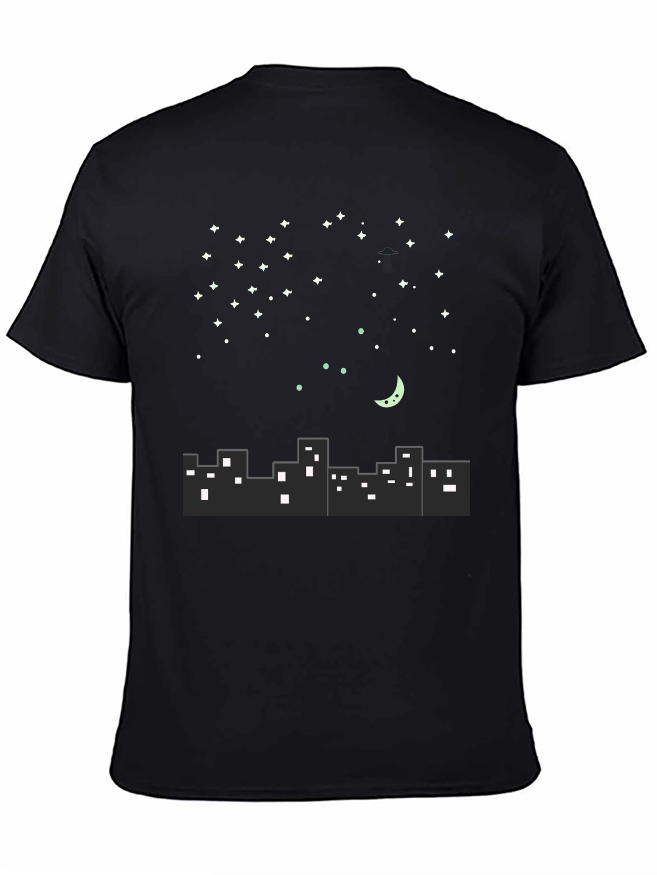 City Nightscape Graphic Tee