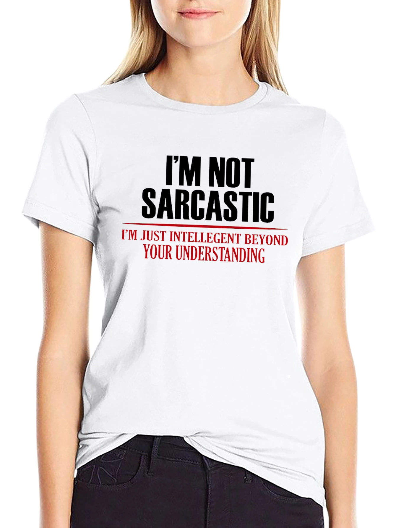 Sarcastic Humor Graphic Tee - Mens Black T-Shirt