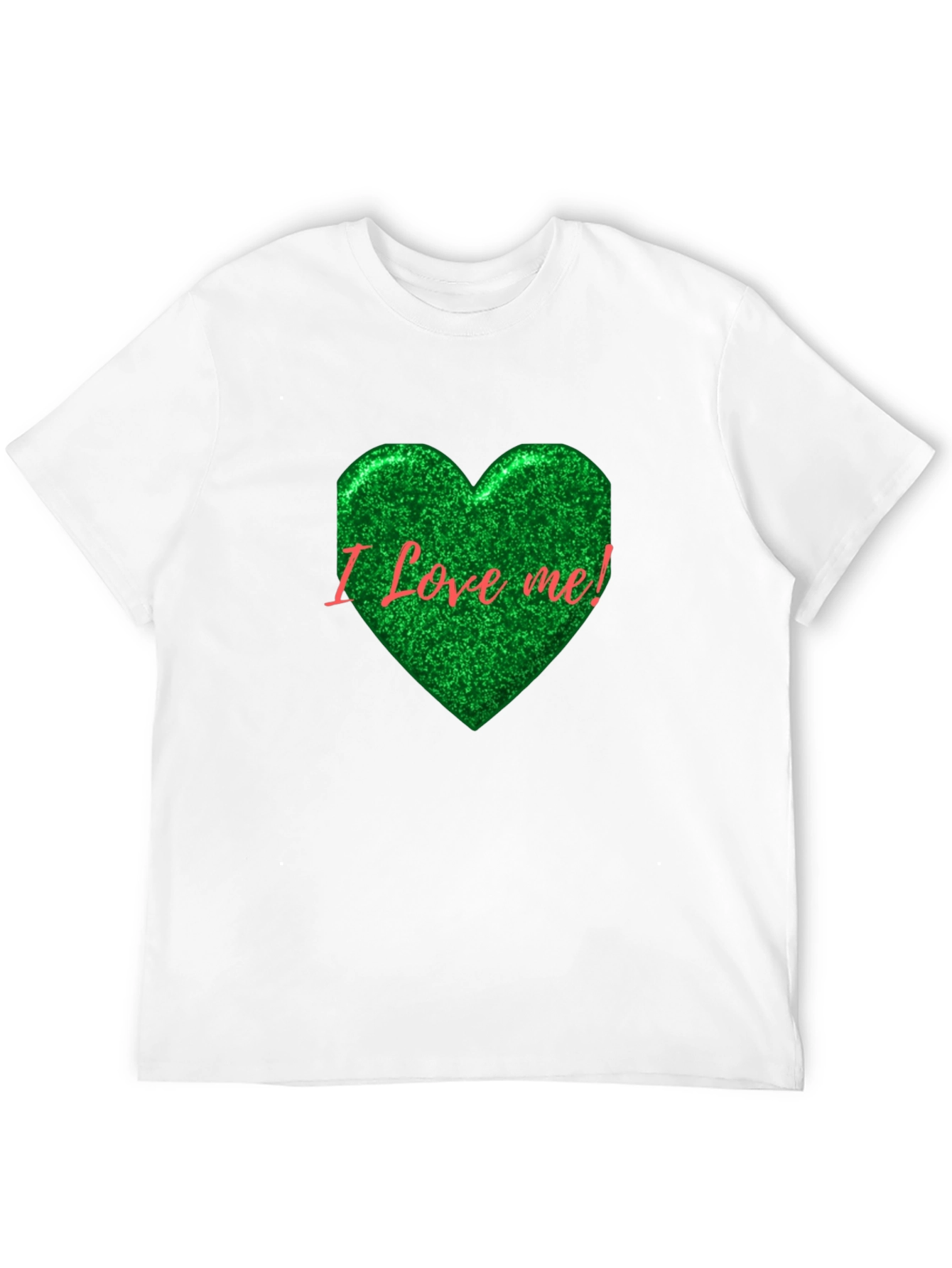 I Love Me! Black Graphic Tee