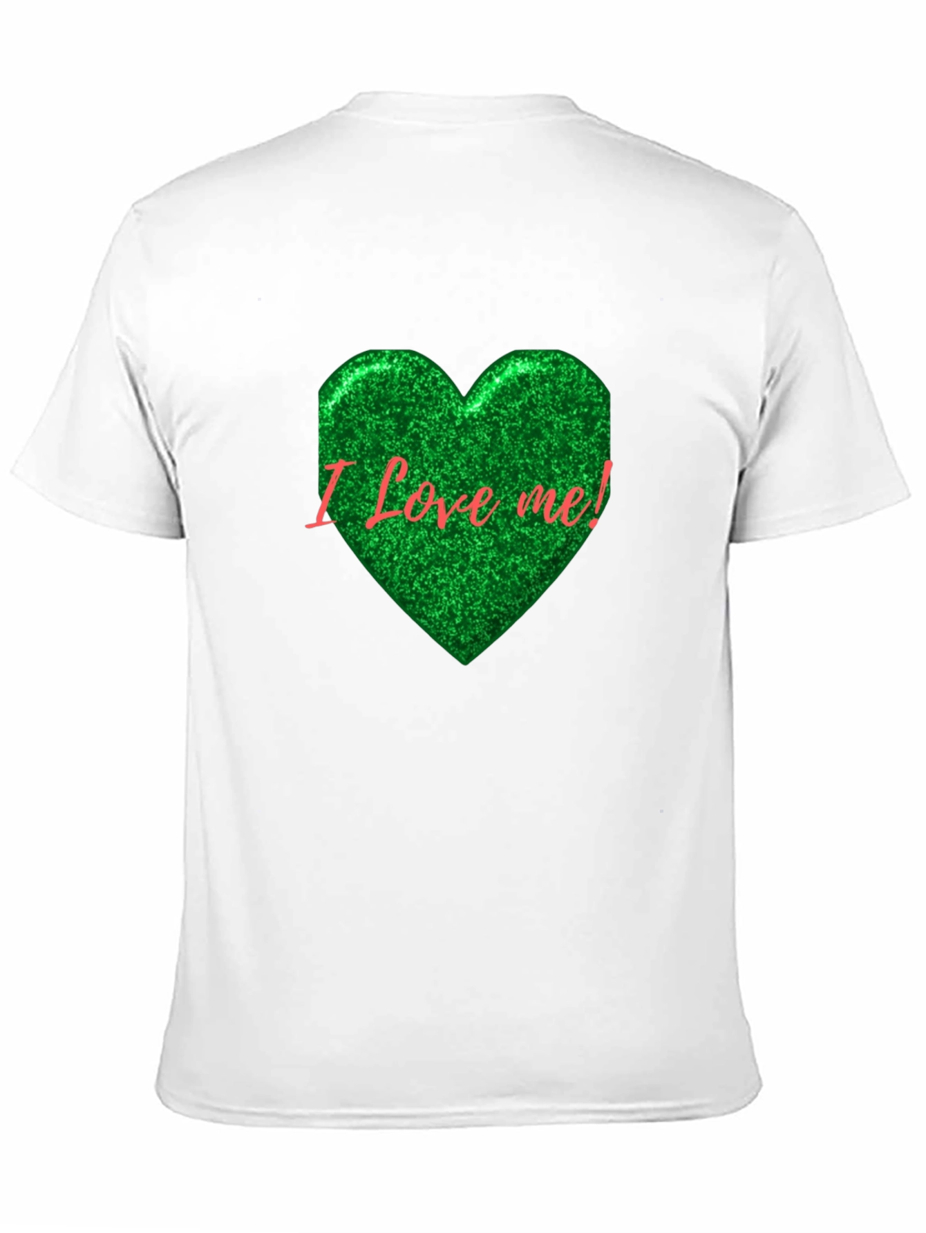 I Love Me! Black Graphic Tee