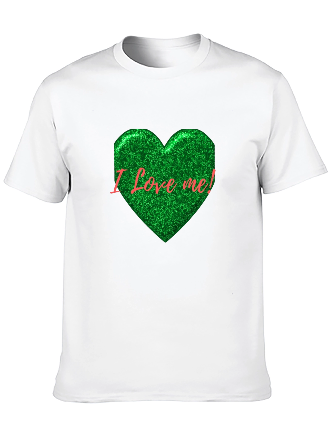 I Love Me! Black Graphic Tee