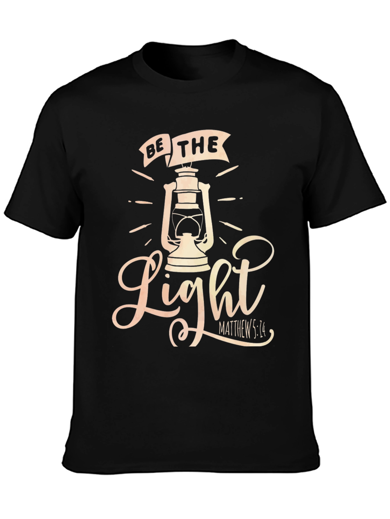 Be the Light T-Shirt - Matthew 5:14 Graphic Tee