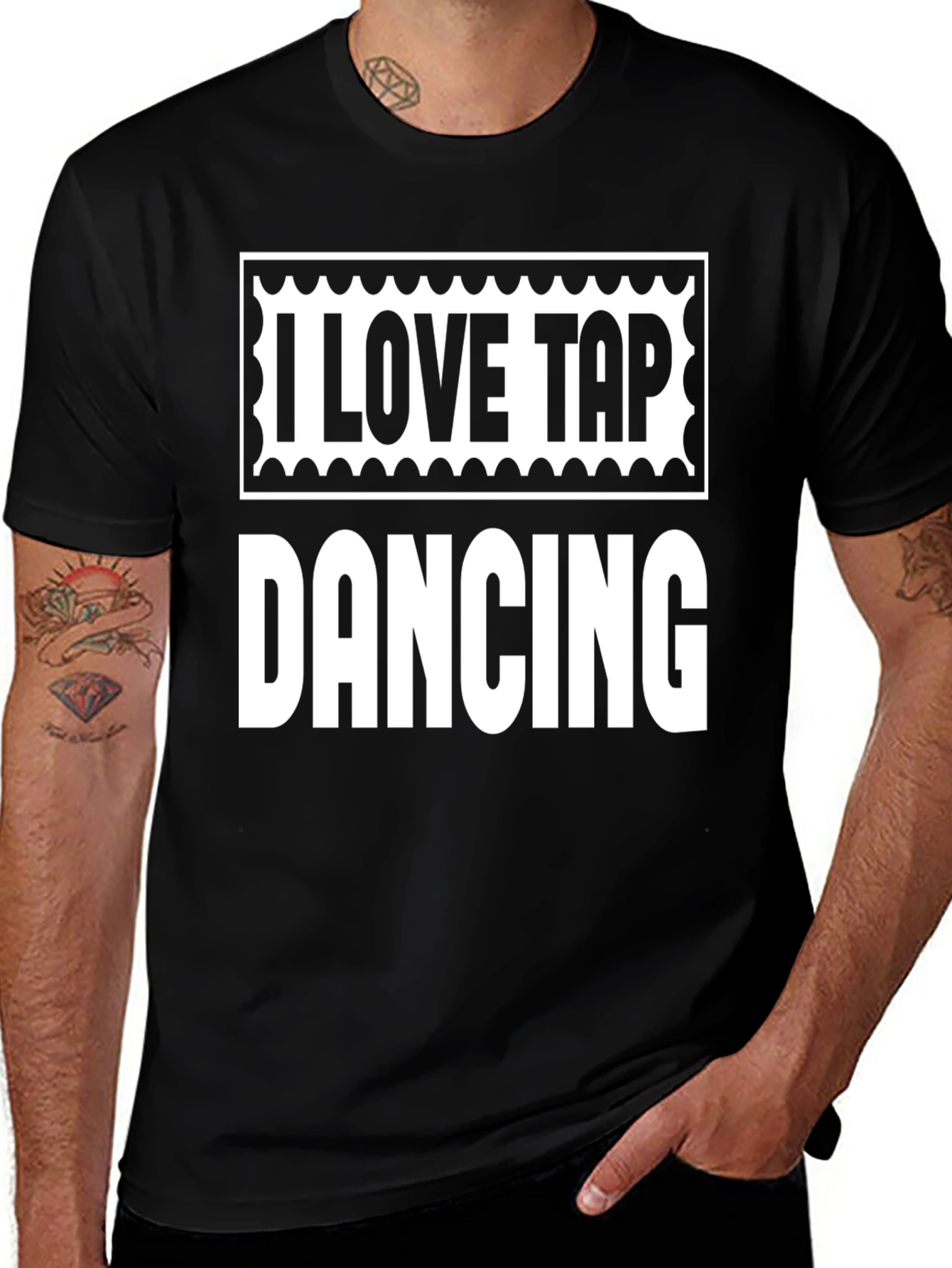 I Love Tap Dancing Graphic Tee