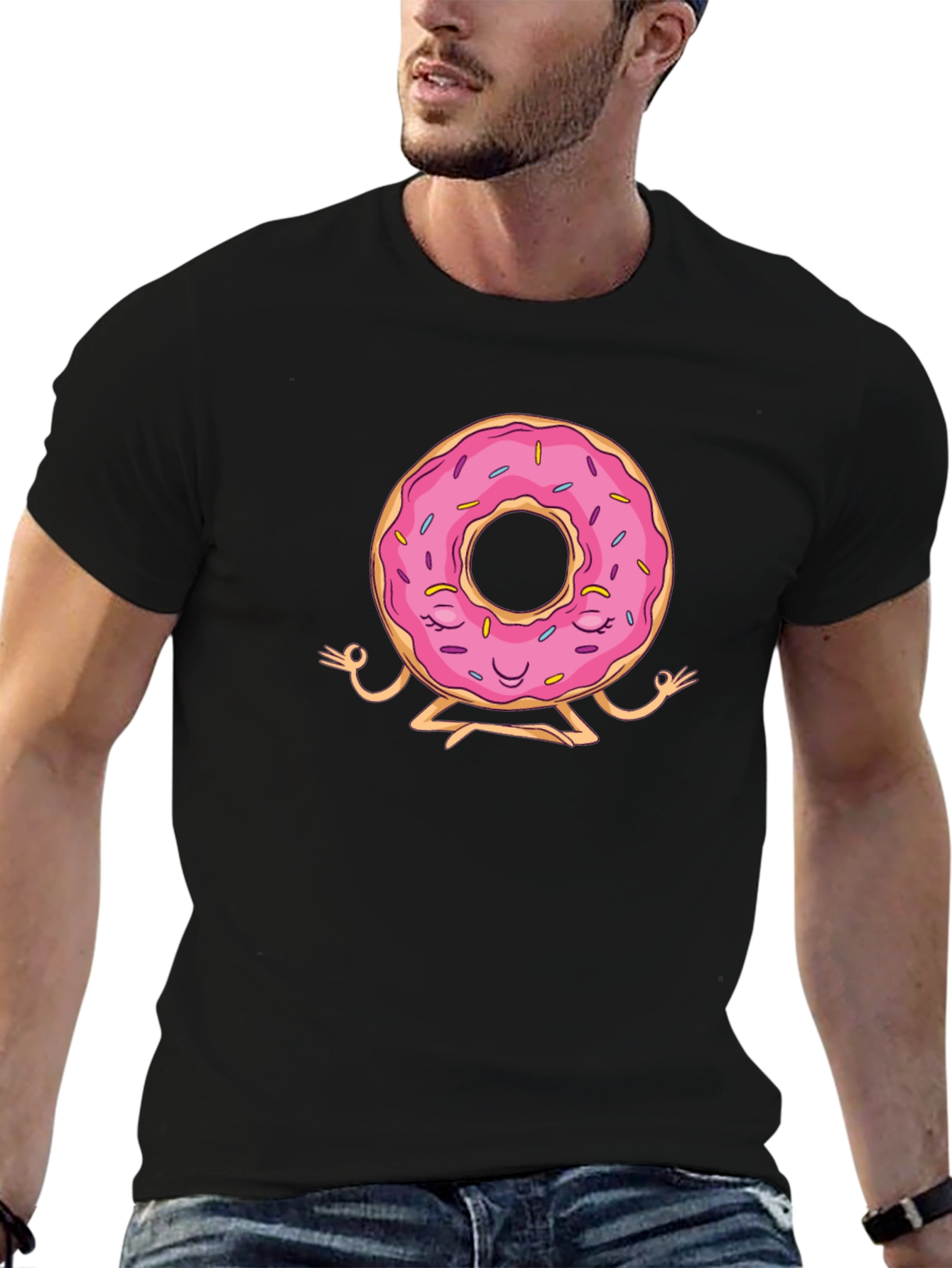 Zen Donut Black T-Shirt