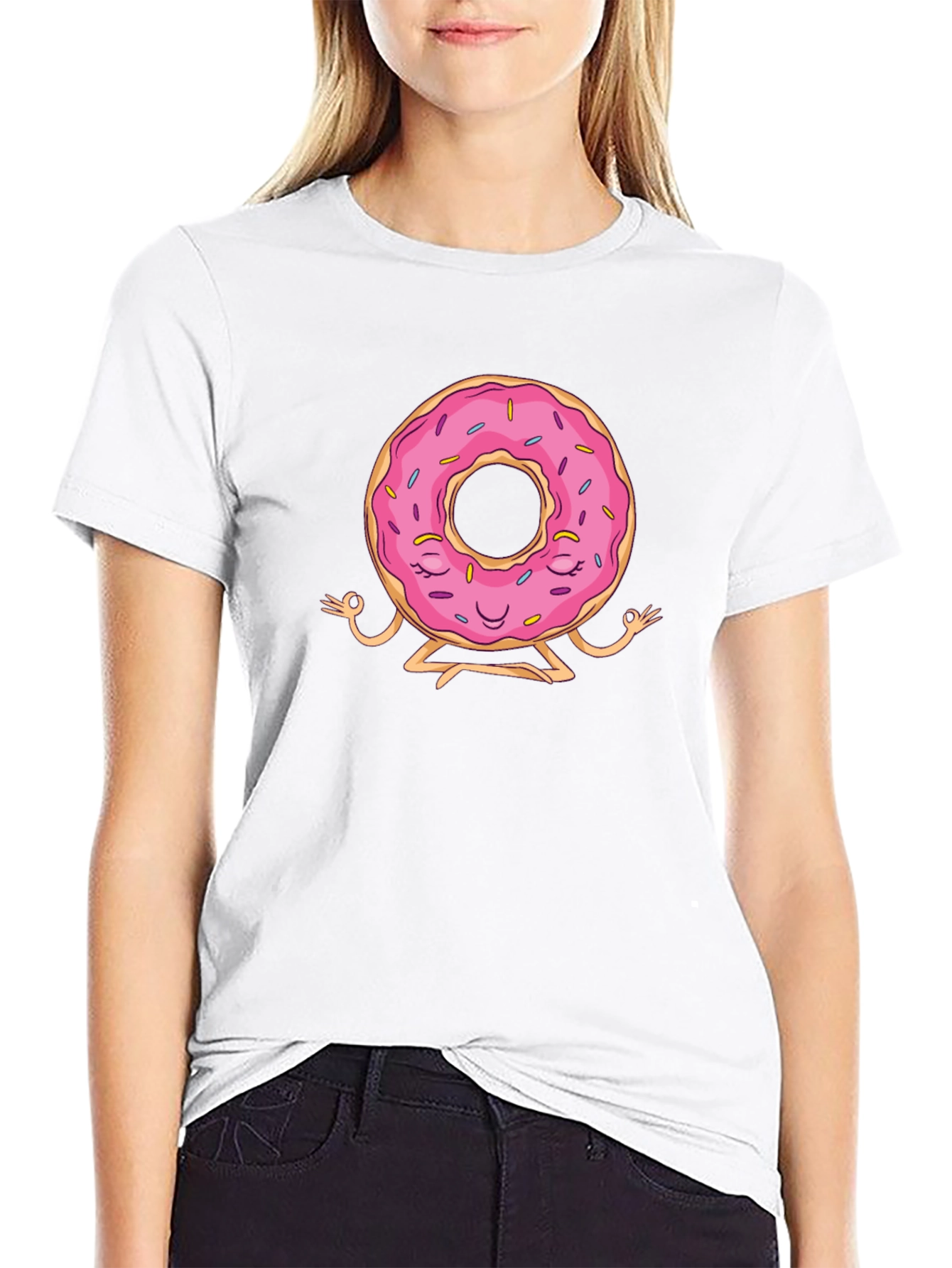 Zen Donut Black T-Shirt