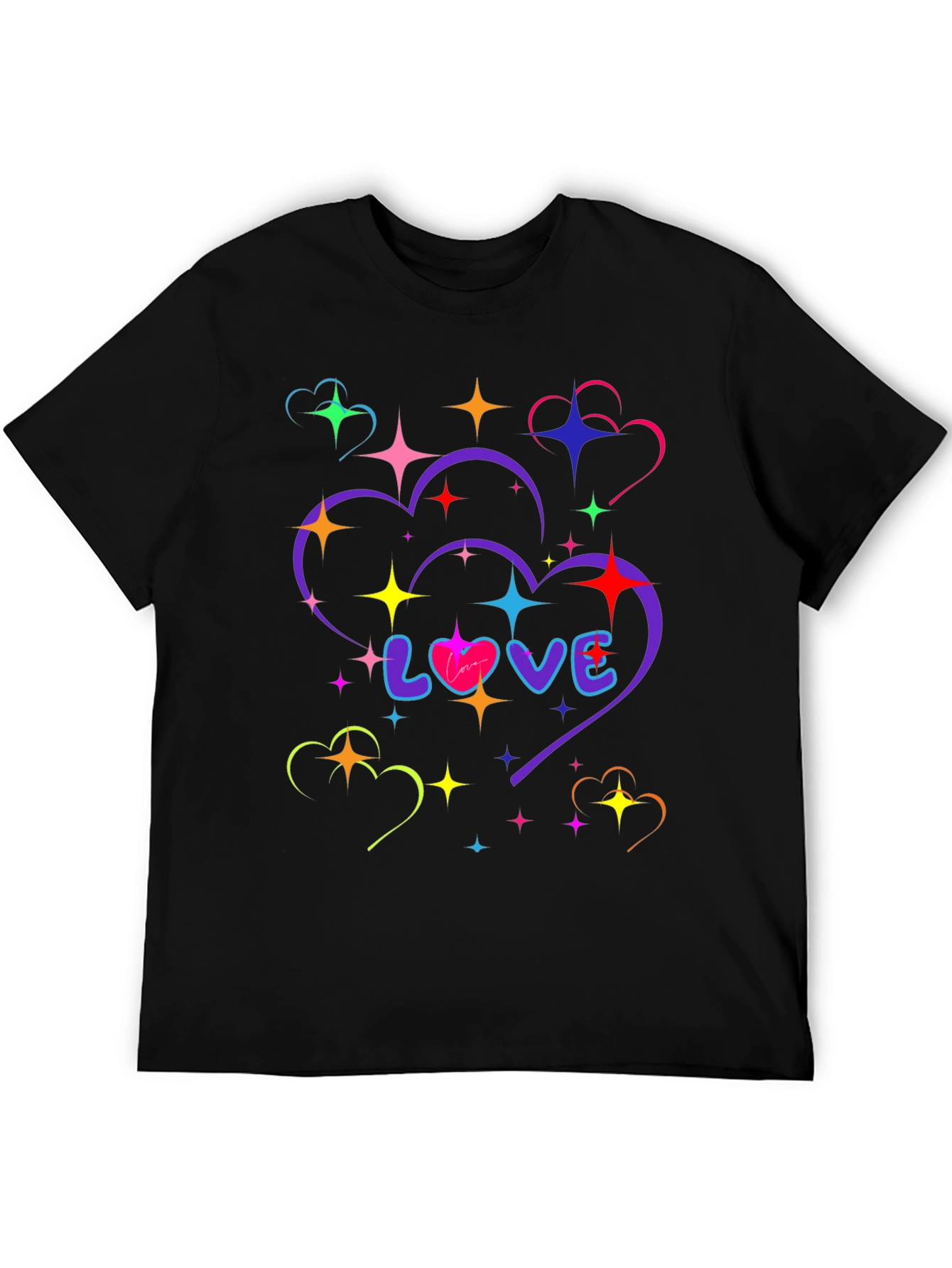 Love Graphic Print T-Shirt