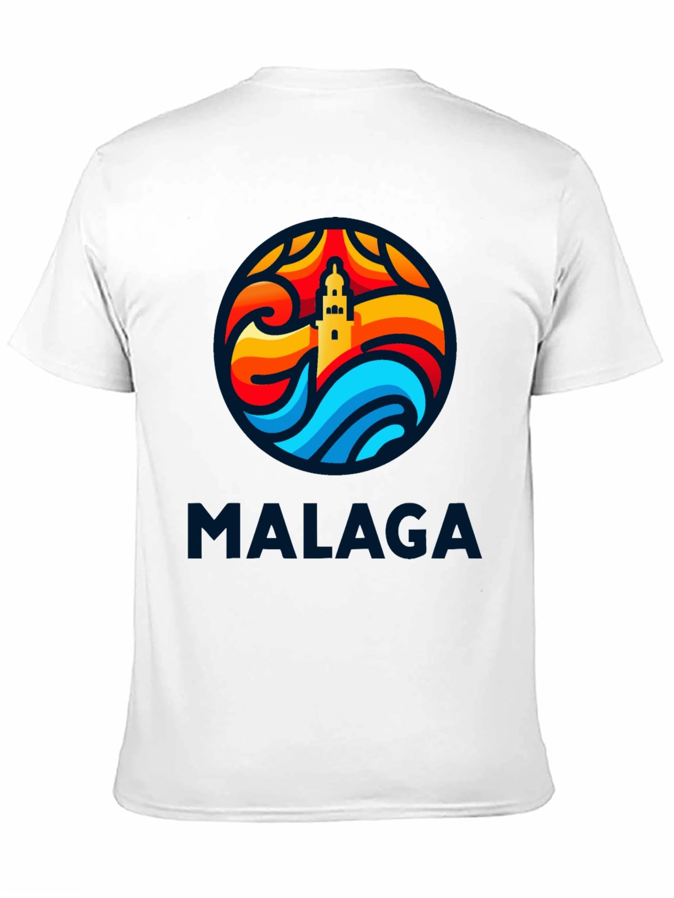 Malaga Tower T-Shirt - Stylish Graphic Tee